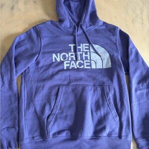 The North Face Hoodie Half Dome Pullover Sweatshirt Size Small M /med W , Purple